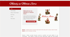 Desktop Screenshot of melodyinmotionstore.com