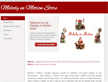 Tablet Screenshot of melodyinmotionstore.com